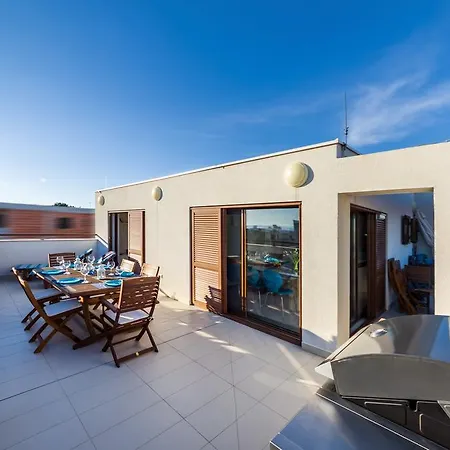 Aquamarine Deluxe Penthouse Lägenhet Petrcane